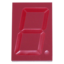 (DC-25-Display) 7 Segment High Intensity Red LED Display, 2.3 Inch, Common Cathode